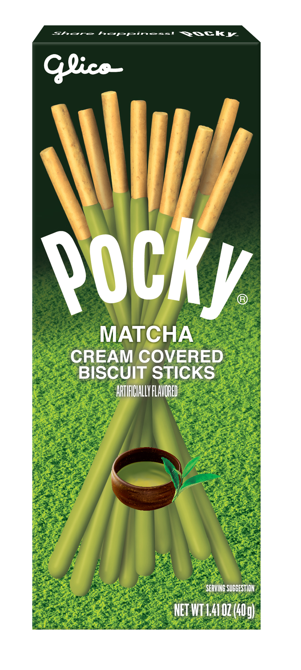Pocky Matcha 1.41oz | Ezaki Glico USA Corporation